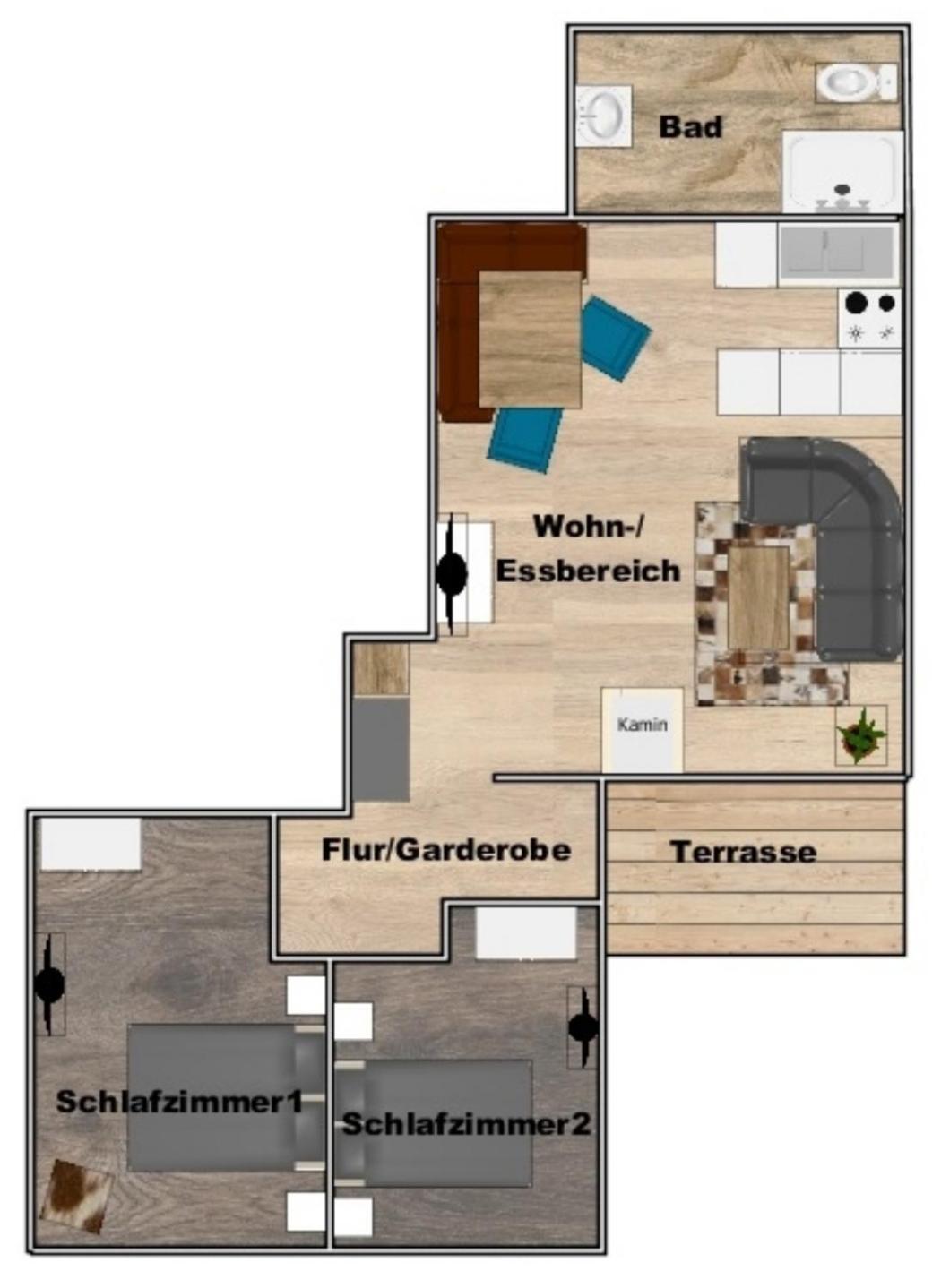Appartementhaus Zraunig Flattach Oda fotoğraf